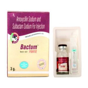 BACTUM FORTE INJ 3G